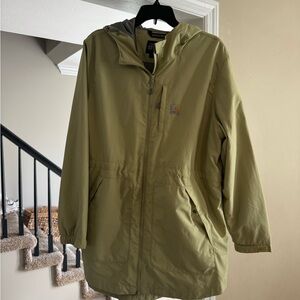 Carhartt Sage Green Rain Defender Jacket EUC